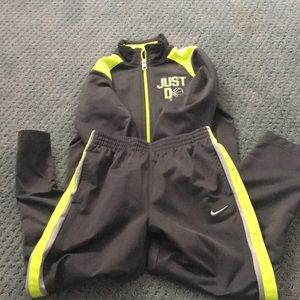 Nike boys track suit